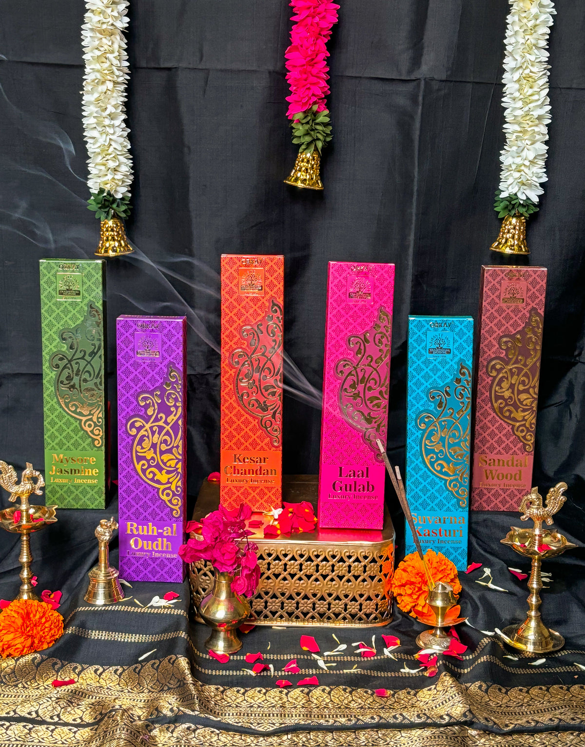 Luxury incense assorted gift set by Namaste India