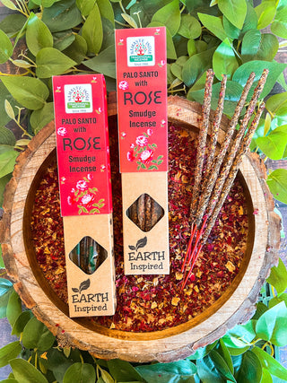 Rose agarbatti and rose incense sticks by Namaste India