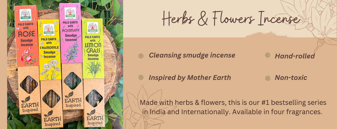 Flowers & Herbs Smudge Sticks