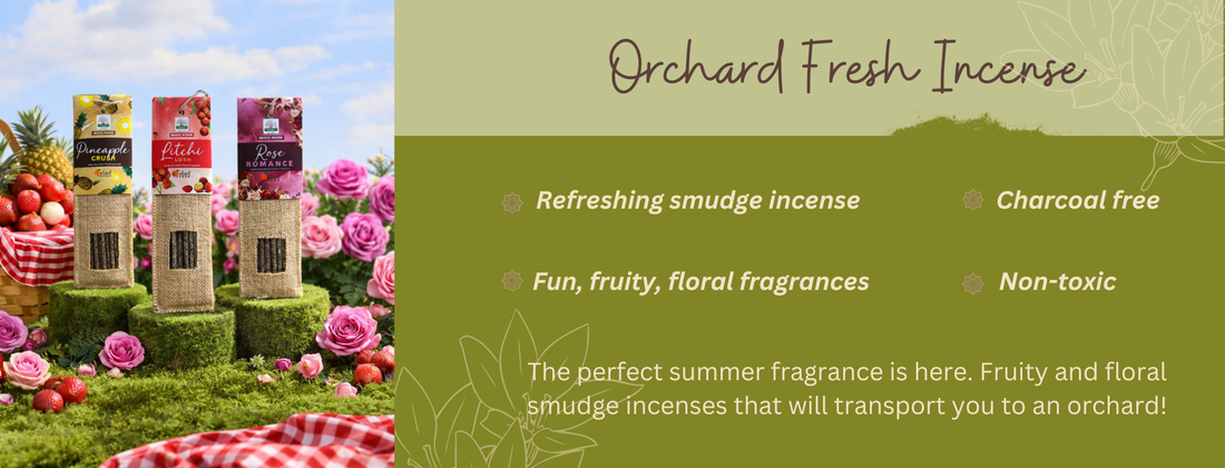Orchard Fresh Smudge Incense Sticks