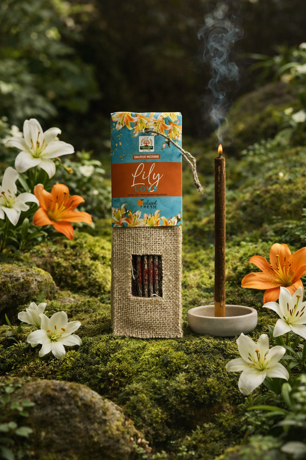 Lily Love Smudge Incense- Pack of 2